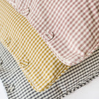 gingham sham indigo