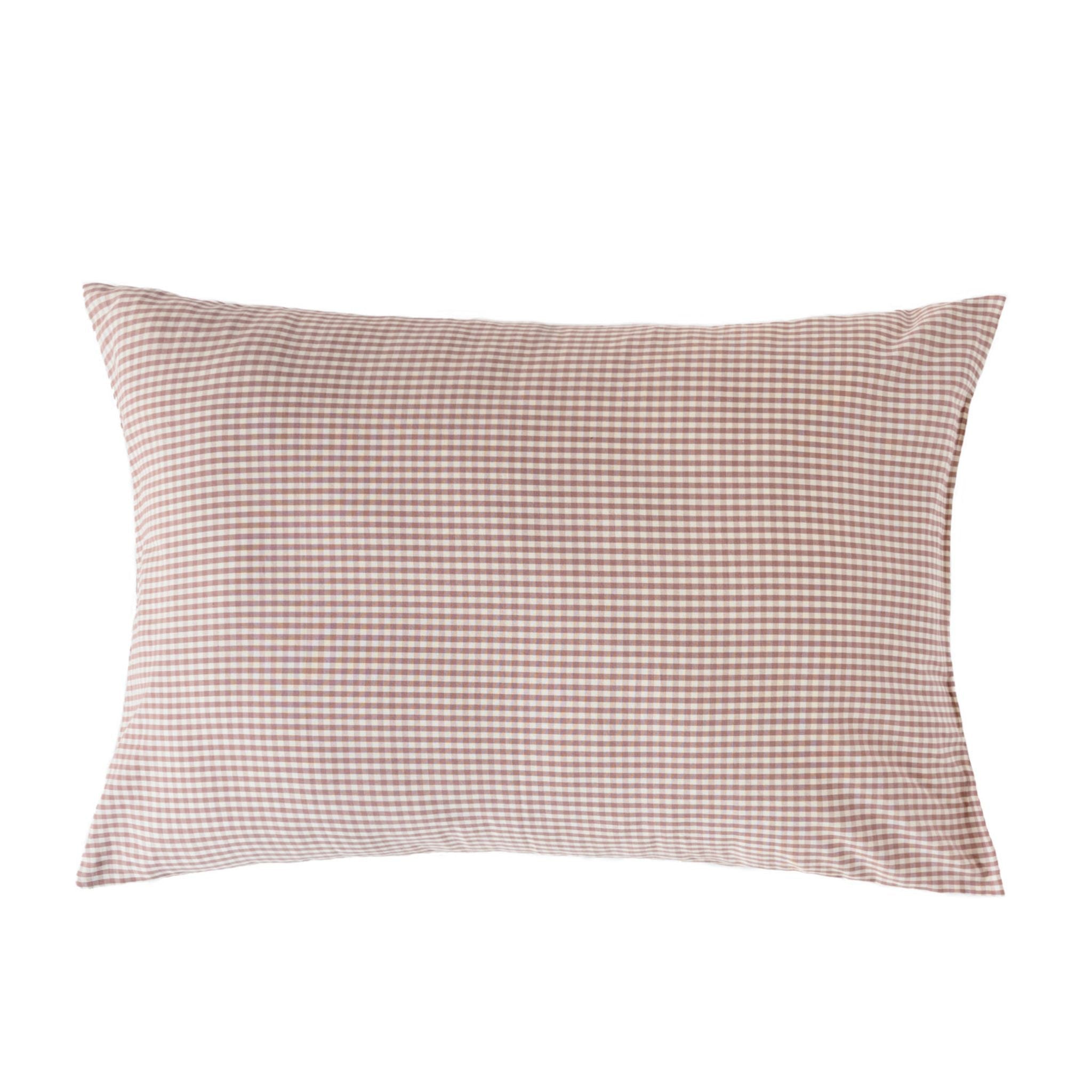 Gingham Kids Bedding Sheet Set - Thistle