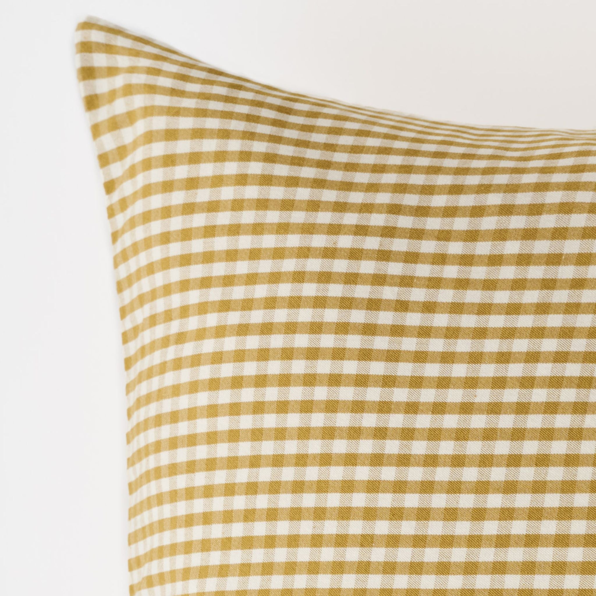 Gingham Kids Bedding Sheet Set - Dijon