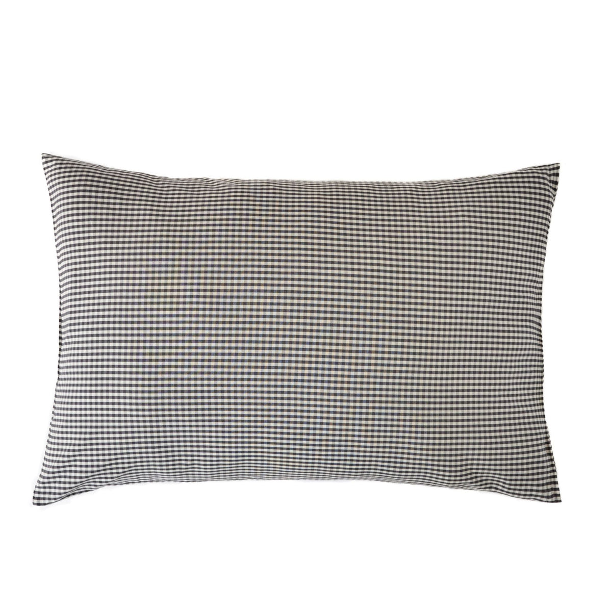 kids gingham kids bedding sheet set indigo