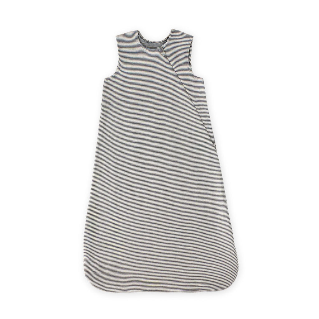 sailor stripe front zipper 1.0 tog sleep bag ink