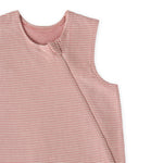 Sailor Stripe Front Zipper 1.0 TOG Sleep Bag - Tea Rose