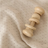 Pointelle Knit Blanket - Natural