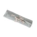 pointelle knit blanket soft sea