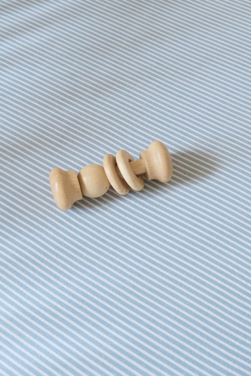 seersucker crib sheet marine blue
