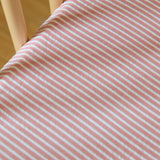 seersucker crib sheet anchor red