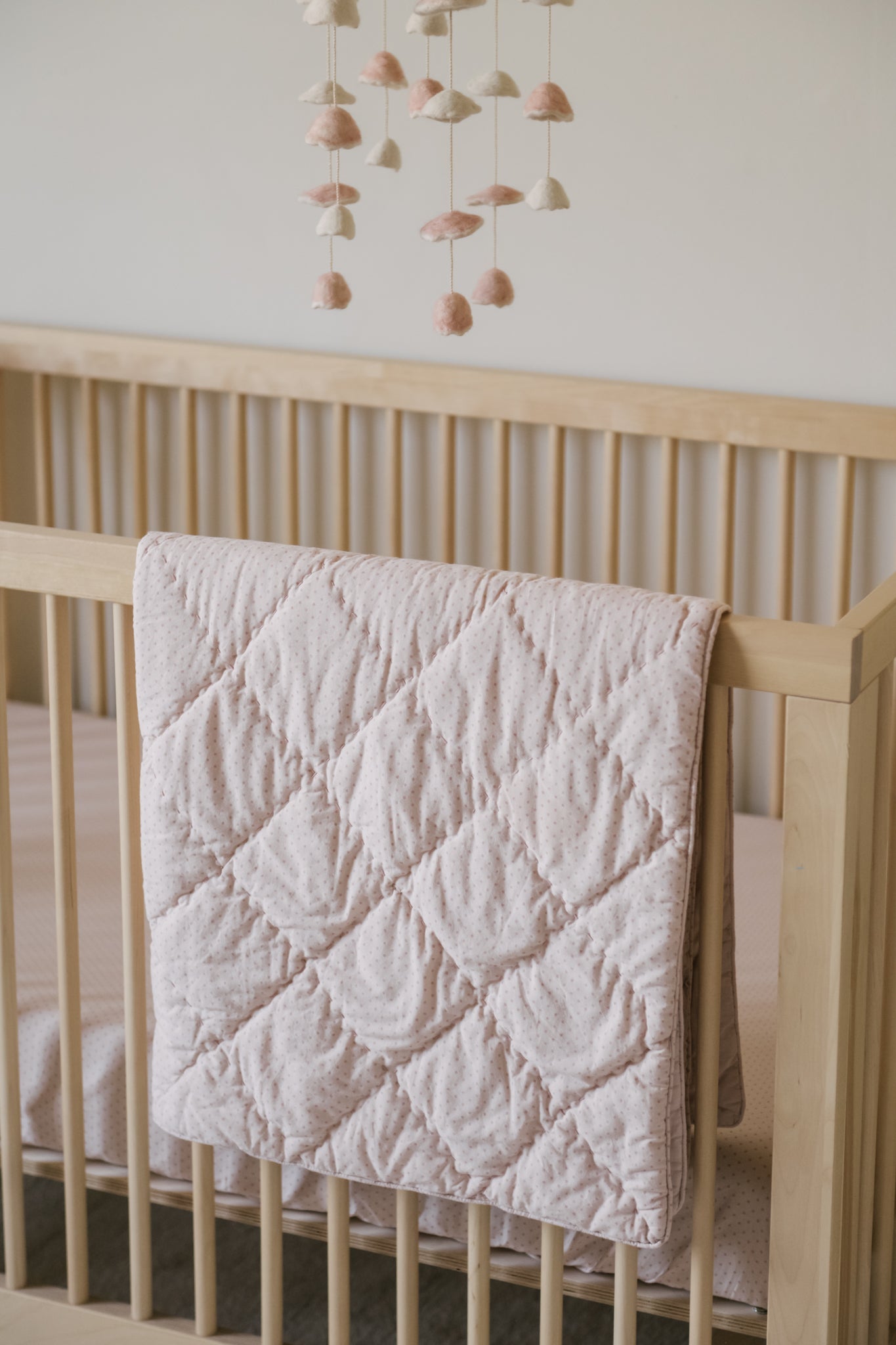 Pin Dot Blanket - Pin Dot Peony