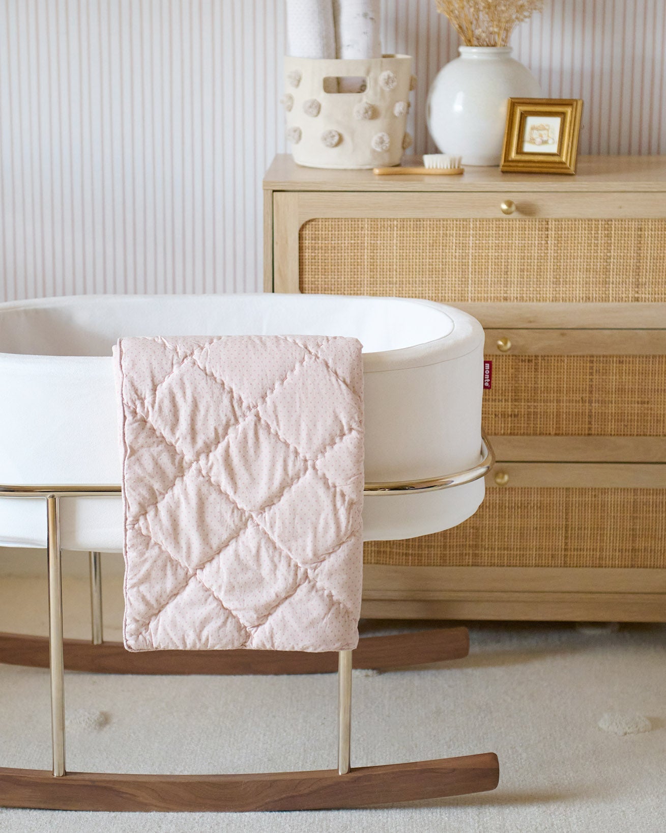 Pin Dot Blanket - Pin Dot Peony