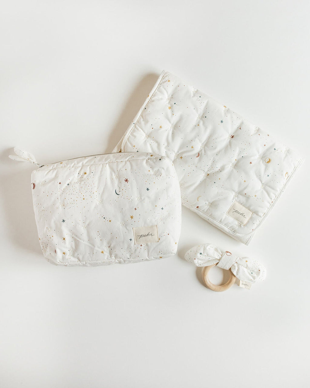 on the go portable changing pad celestial
