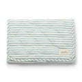 striped on the go portable changing pad stripes away deep sea in blues pattern