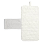 Striped On the Go Portable Changing Pad - Stripes Away Pebble Grey