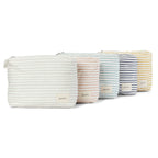 on the go pouch stripes away rose pink