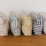 On The Go Mini Pouch - Stripes Away Deep Sea