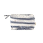 on the go mini pouch stripes away ink blue in blues pattern