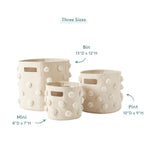 Pom Pom Basket - Bin - Blush