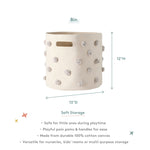 Pom Pom Basket - Bin - Grey