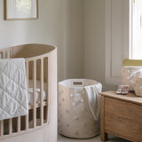 Pom Pom Basket - Hamper - Grey