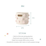 Pom Pom Basket - Mini - Blush