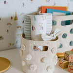 Pom Pom Basket - Mini - Natural