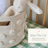 Pom Pom Basket - Mini - Natural