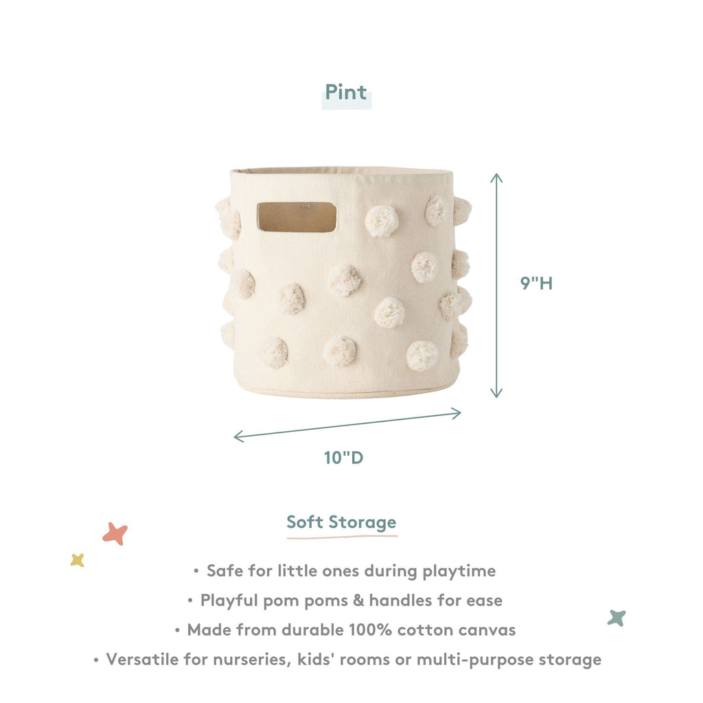pom basket pint natural