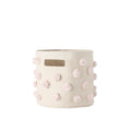 pom basket pint blush in pinks pattern