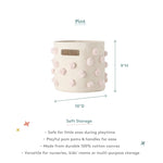 Pom Pom Basket - Pint - Blush