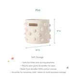 Pom Pom Basket - Pint - Blush