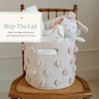 pom basket pint blush