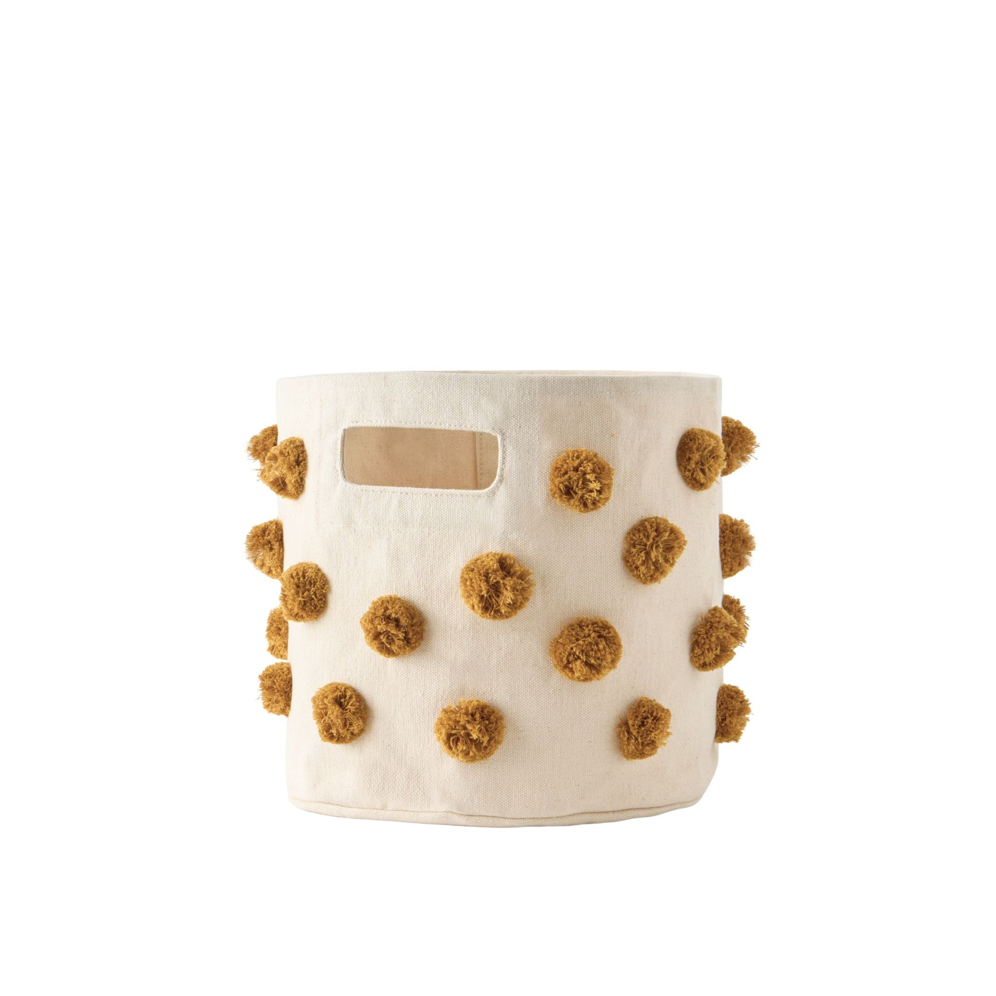 Pom Pom Basket - Pint - Dijon
