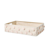 Pom Pom Basket-Hideaway - Blush