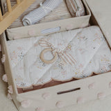 Pom Pom Basket-Hideaway - Blush