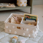 Pom Pom Basket-Hideaway - Natural