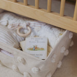 Pom Pom Basket-Hideaway - Natural