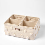 Pom Pom Hideaway Caddy Organizer - Blush