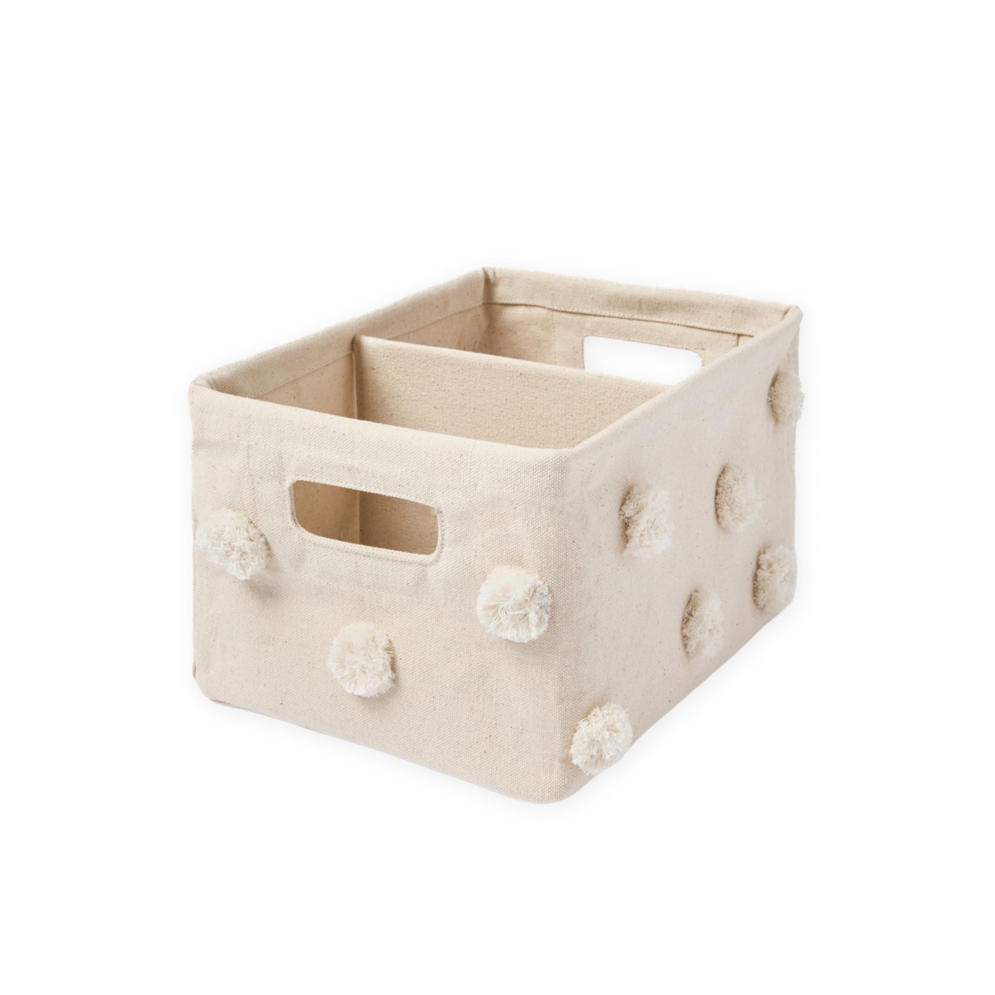 Pom Pom Hideaway Caddy Organizer - Natural