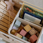 Pom Pom Hideaway Caddy Organizer - Natural