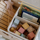 Pom Pom Hideaway Caddy Organizer - Natural