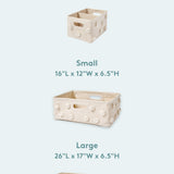 Pom Pom Hideaway Caddy Organizer - Natural