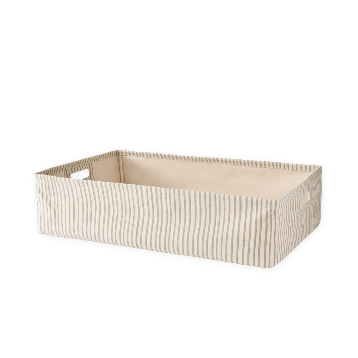 printed hideaway stripes away pebble grey in neutrals pattern
