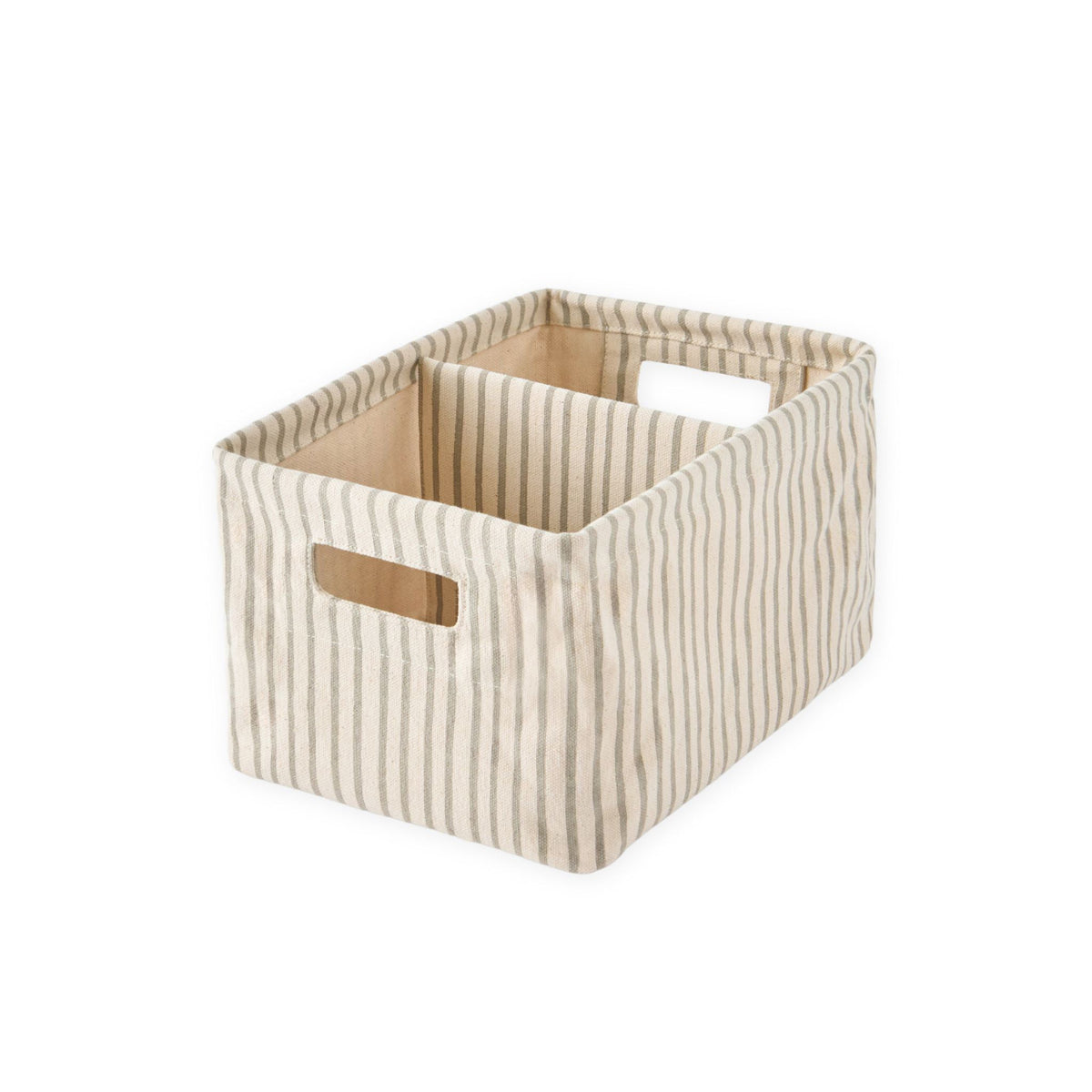 printed hideaway caddy stripes away pebble grey in neutrals pattern