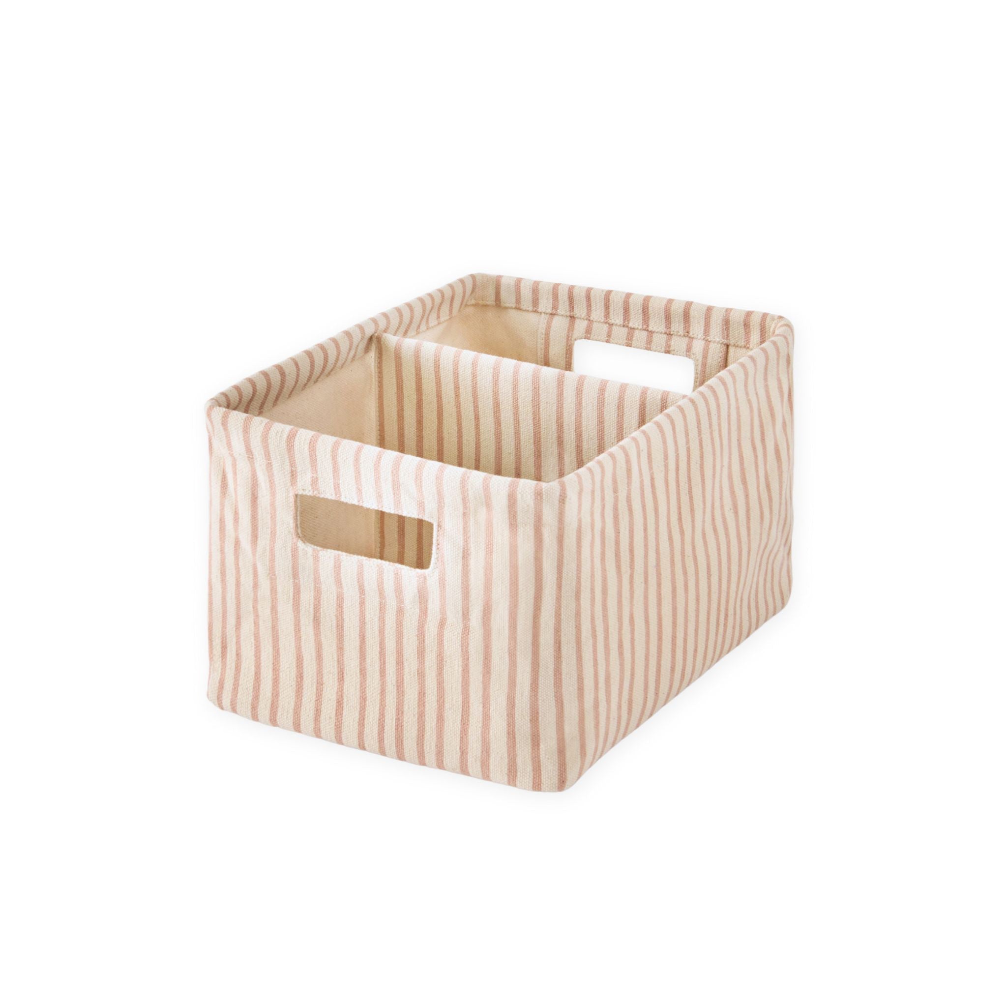 printed hideaway caddy stripes away petal in pinks pattern