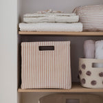 Printed Cube - Stripes Away Petal