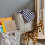 Printed Cube - Stripes Away Petal