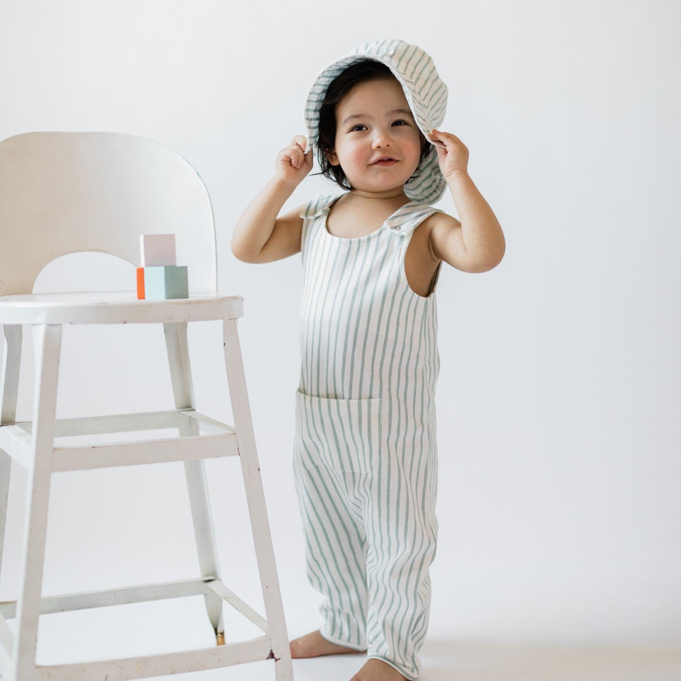 Bucket Hat - Stripes Away Sea