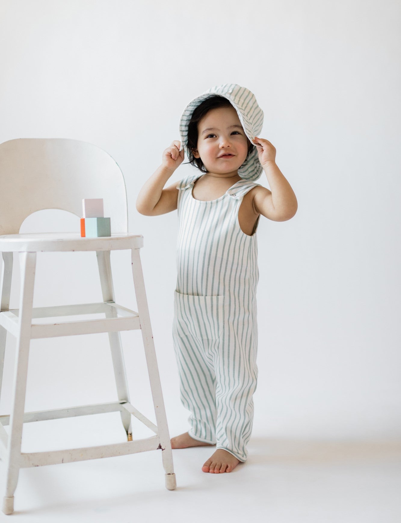 Bucket Hat - Stripes Away Sea