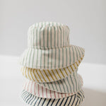 Bucket Hat - Stripes Away Sea
