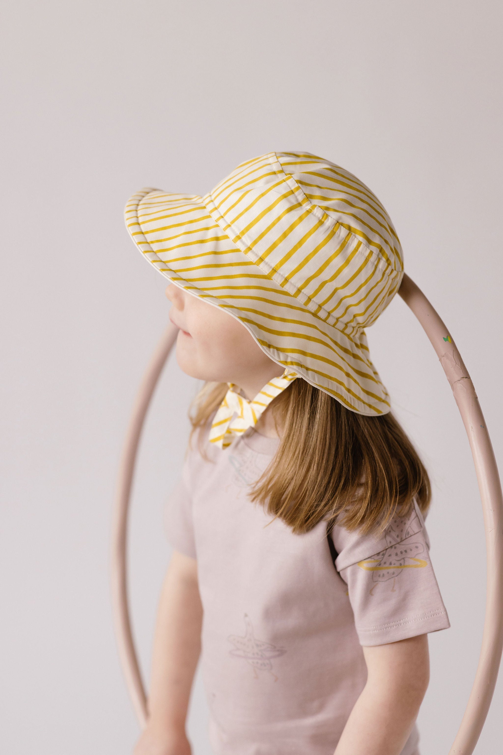 Bucket Hat - Stripes Away Marigold