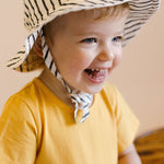 Bucket Hat - Stripes Away Ink Blue