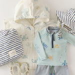 Bucket Hat - Stripes Away Ink Blue